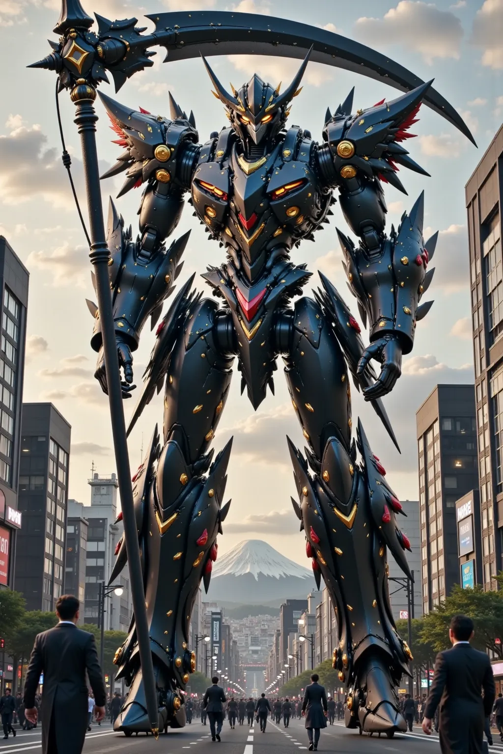 Giant humanoid robot