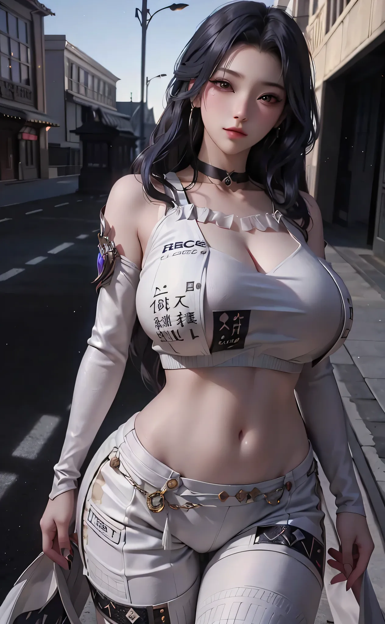 Light线追踪,{best quality},{ {masterpiece}},Extremely detailed 8k wallpaper,{Extremely refined},rich and colorful, Intricate details, Cool and shinny skin,1080P,Soft,Sense of Brokenness,肌肤Light滑如丝,3d,masterpiece,best quality,插图Very detailed, beautiful eyes, V...