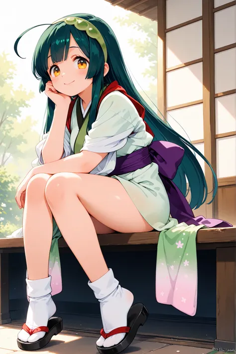 Tohoku Zunko,high resolution,smile,top quality,full body view