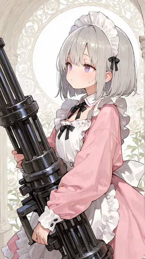 準備中のメイド様💦
