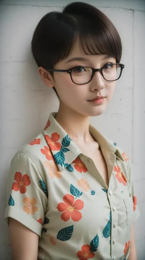 Japanese Glasses Girl QA SDXL Realistic 94