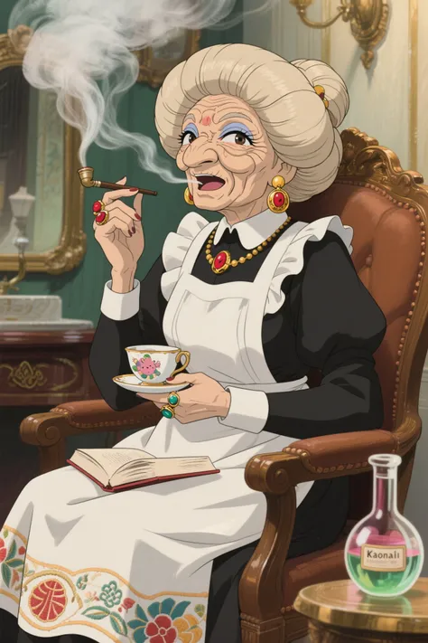 湯屋のメイド長
