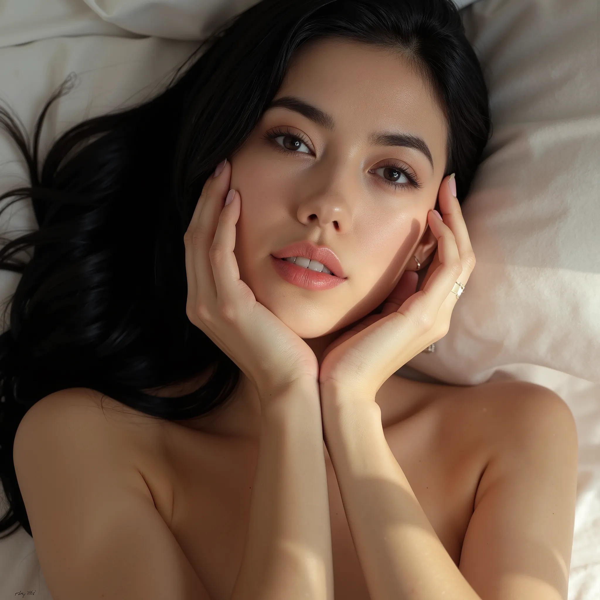 ((Naked:1.5))、 sense of openness 、 camera、((Naked:1.5))、 sense of openness 、 high resolution , 32K, very accurate anatomy , masterpiece , realistic , very detailed, Decrease Volume , High precision in selection , Smooth Light , OFFICIAL ART, ...