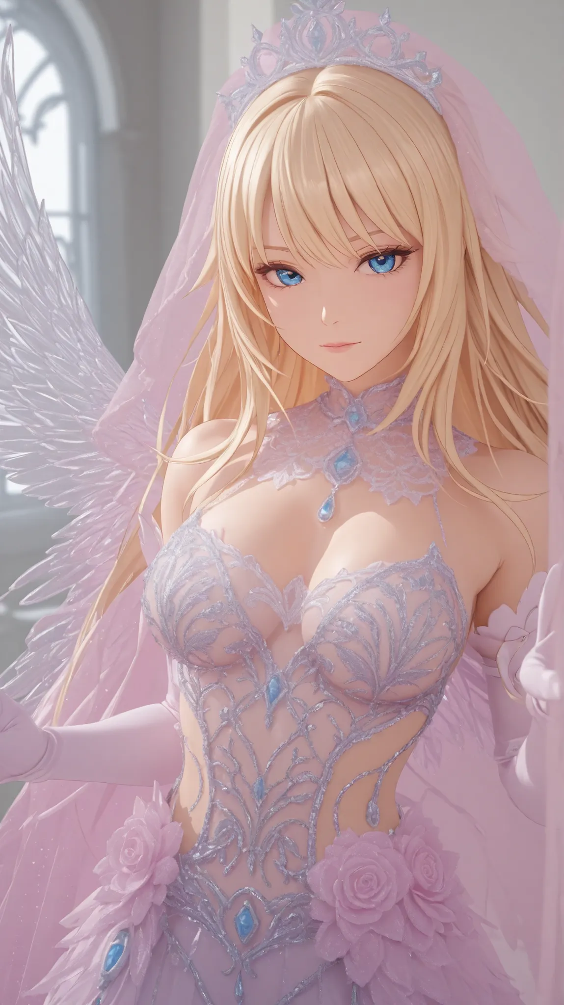 masterpiece、 and high precision、 魔法のようなスタイルの美しいガラスの容器にIncludes a cute Barbie doll、Round Glasswork Illuminated from Inside、halation、Includes a cute Barbie doll、Magic rim    、Hologram、High Definition Craft、 enhances the delicate beauty of 、Vivid images of gl...