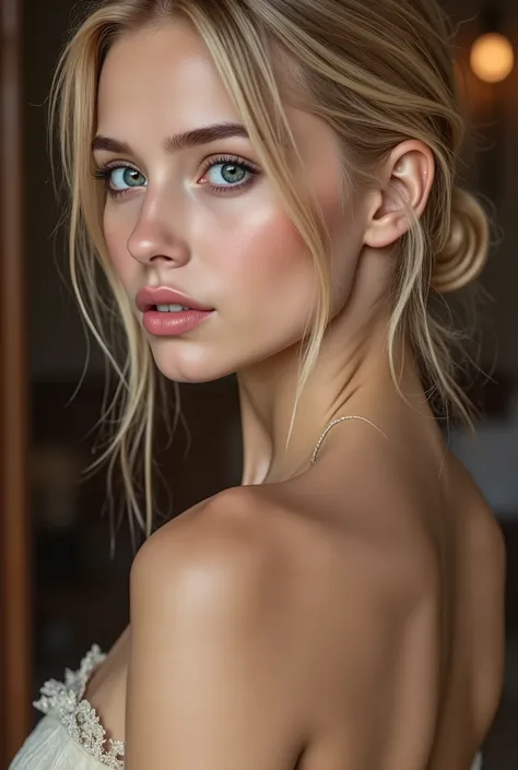 photorealistic Realism 8K, 16K Quality, ((Ultra high resolution Realistic eyes clear, sharp, absurd quality, not blurry)), \Depth of field, cinematic light, Lens flare, (beautiful lips , Beautiful eyes), Intricate detail face, best high quality real textur...