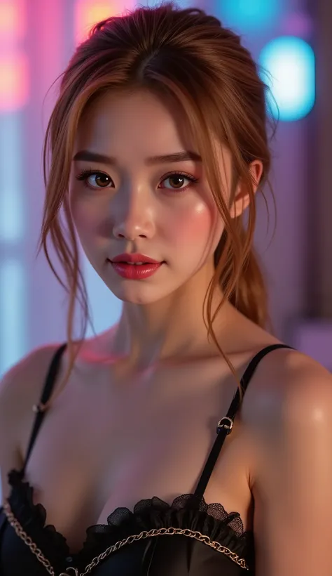 Realistic (photorealistic Realism), (high resolution), ((intricately detailed digital art)), (ultra realistic texture details: velvety skin, hair), (ultra quality), professional photography, (anatomically correct), (perfect female body:1.4), cute girl, fas...