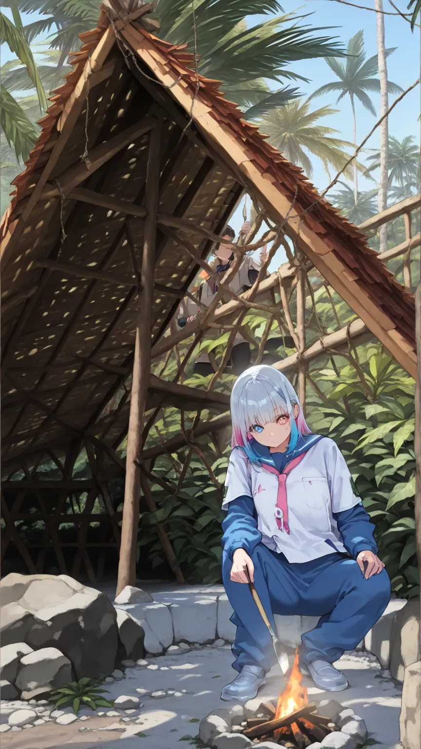 仮設住居と遭難者