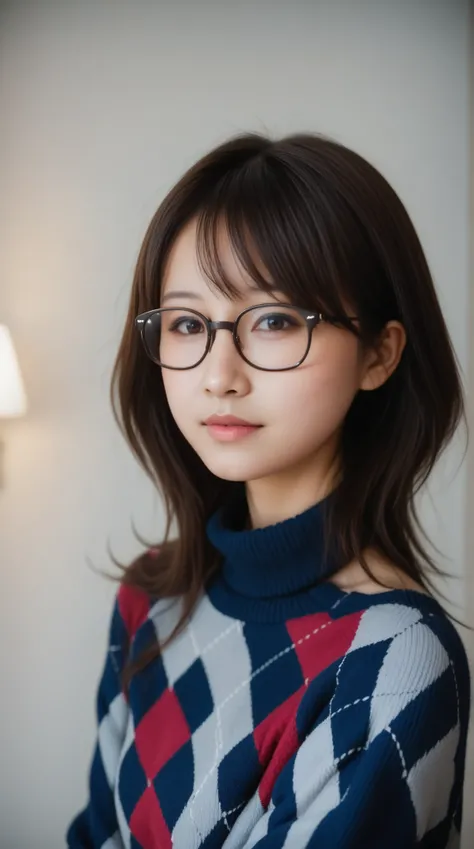 Japanese Glasses Girl UA SDXL Realistic 102