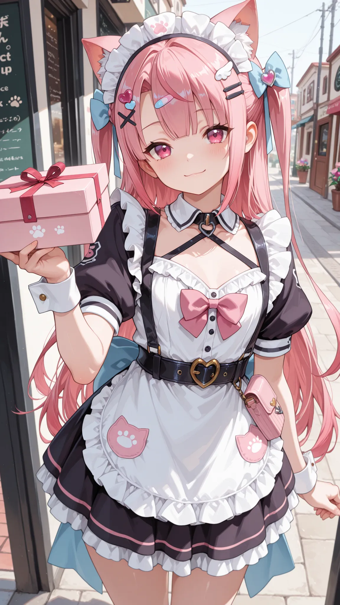 score_9, score_8_up, score_7_up, masterpiece, Highest Quality, 1girl, solo,  best quality ,girl, cute face, clear skin, absolutely resolution, ultra detailed, 8k, super fine illustration, highly detailed beautiful face and eyes, perfect anatomy, profession...