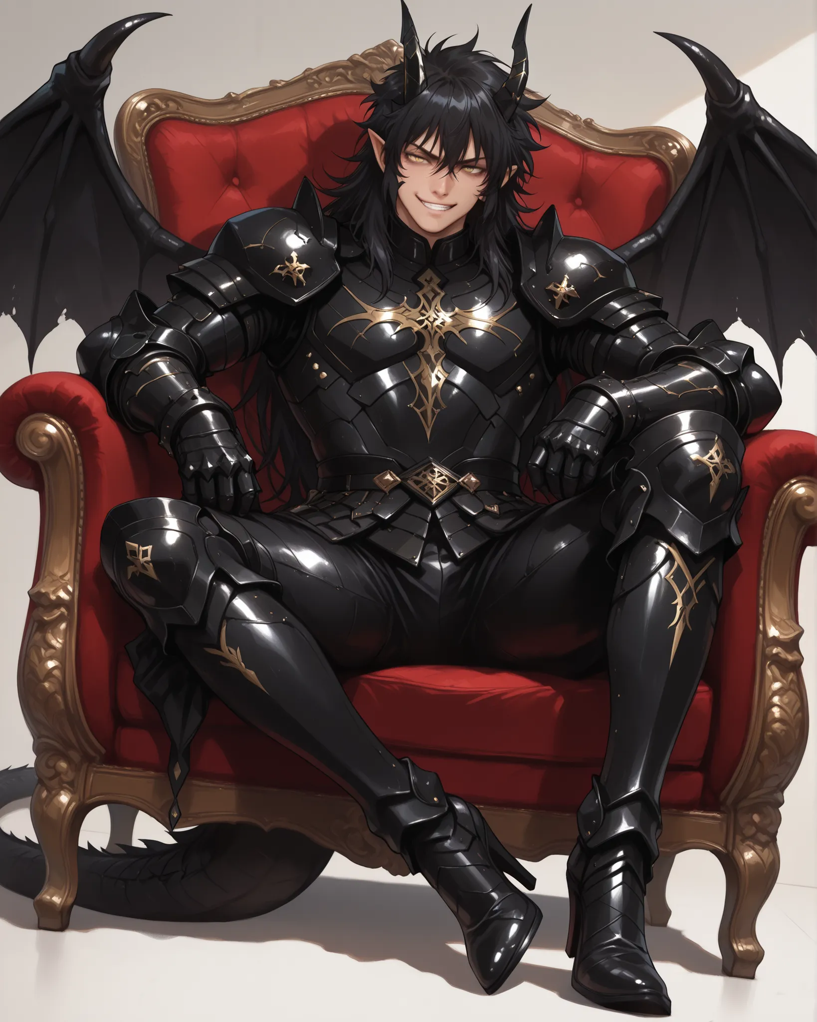 score_9, score_8_up, score_7_up, absurdres, ((128K Ultra High Resolution)), (masterpiece, best quality: 1. 5), (high definition: 1, 4), highres, 8K wallpaper, (excellent graphics: 1. 5), CG, (((Japanese Anime style))), (Black Saint Seiya), (1 male), solo, ...