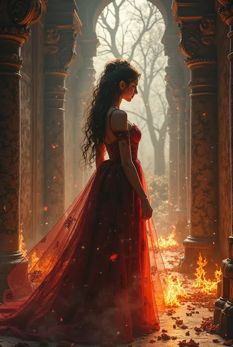 An ethereal portrait of a woman
