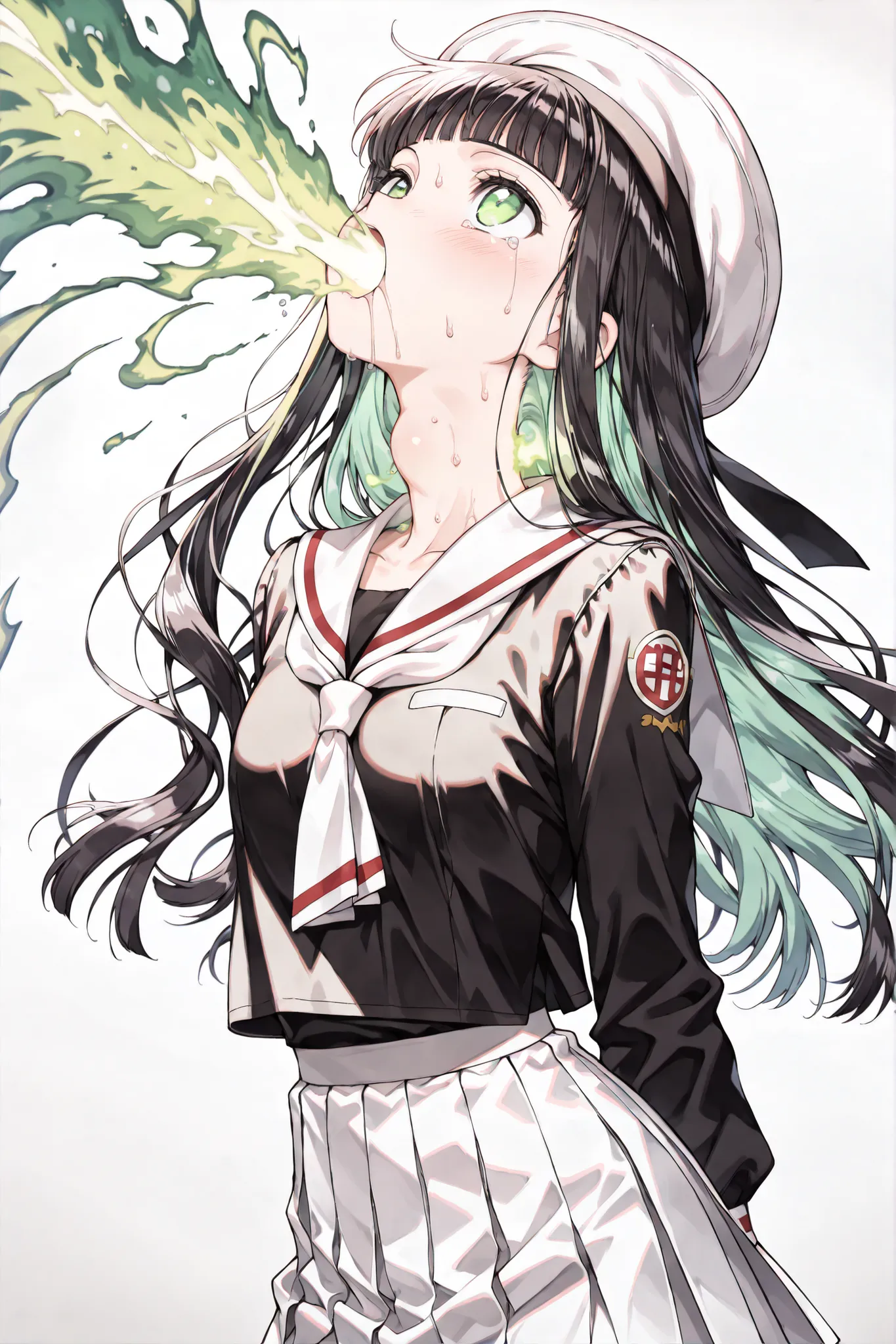 { score_9, score_8_up, score_7_up, } { Color manga quality, screentone shading} { masterpiece, high quality, best quality, highres}
BREAK
{ (CLAMP_mangaka)_Artstyle_LoRA : hentai_Artstyle_Lora :  : NSFW ,  } 
BREAK
{ 1girl, solo, , aatomoyo, long sidelock,...