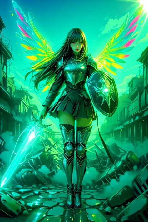 In the midst of a city that was beginning to crumble, an angel entrusted