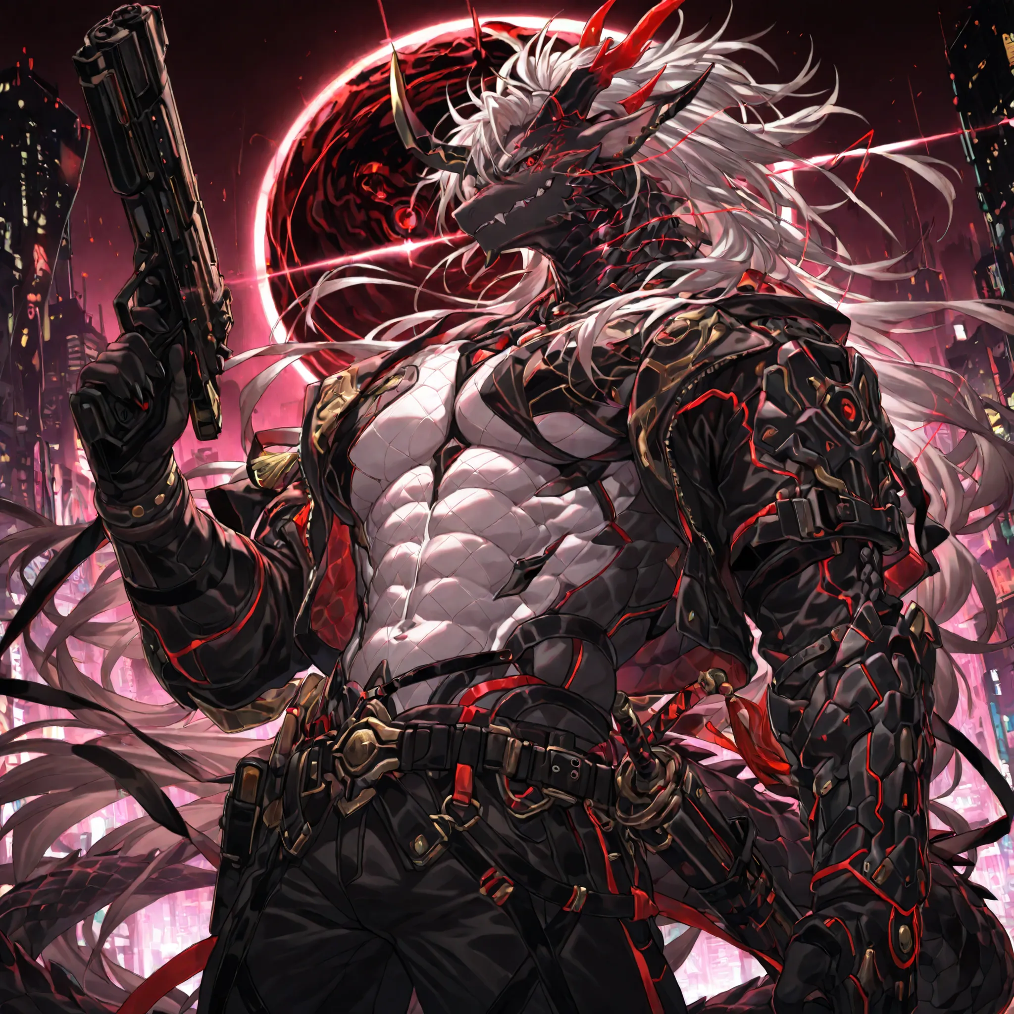 masterpiece,best quality,amazing quality,very aesthetic,absurdres,newest,volumetric lighting,holographic colors,ultra realistic,3D viewer,high detailed,best quality,high res,very aesthetic,close half body portrait:1.5,(Muscular,Big muscle,Muscular male:1.1...
