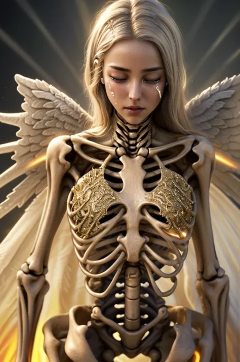 skeleton angel