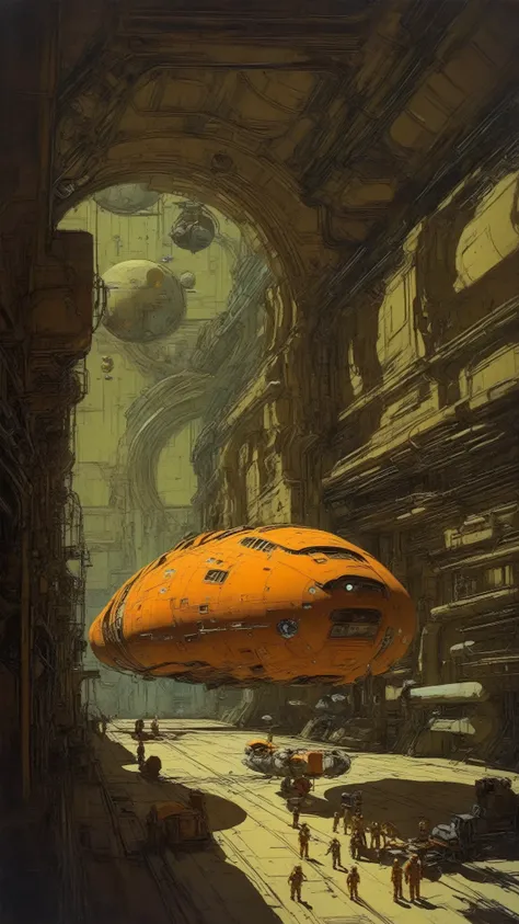SciFi ART - José Ladrönn and Moebius 1