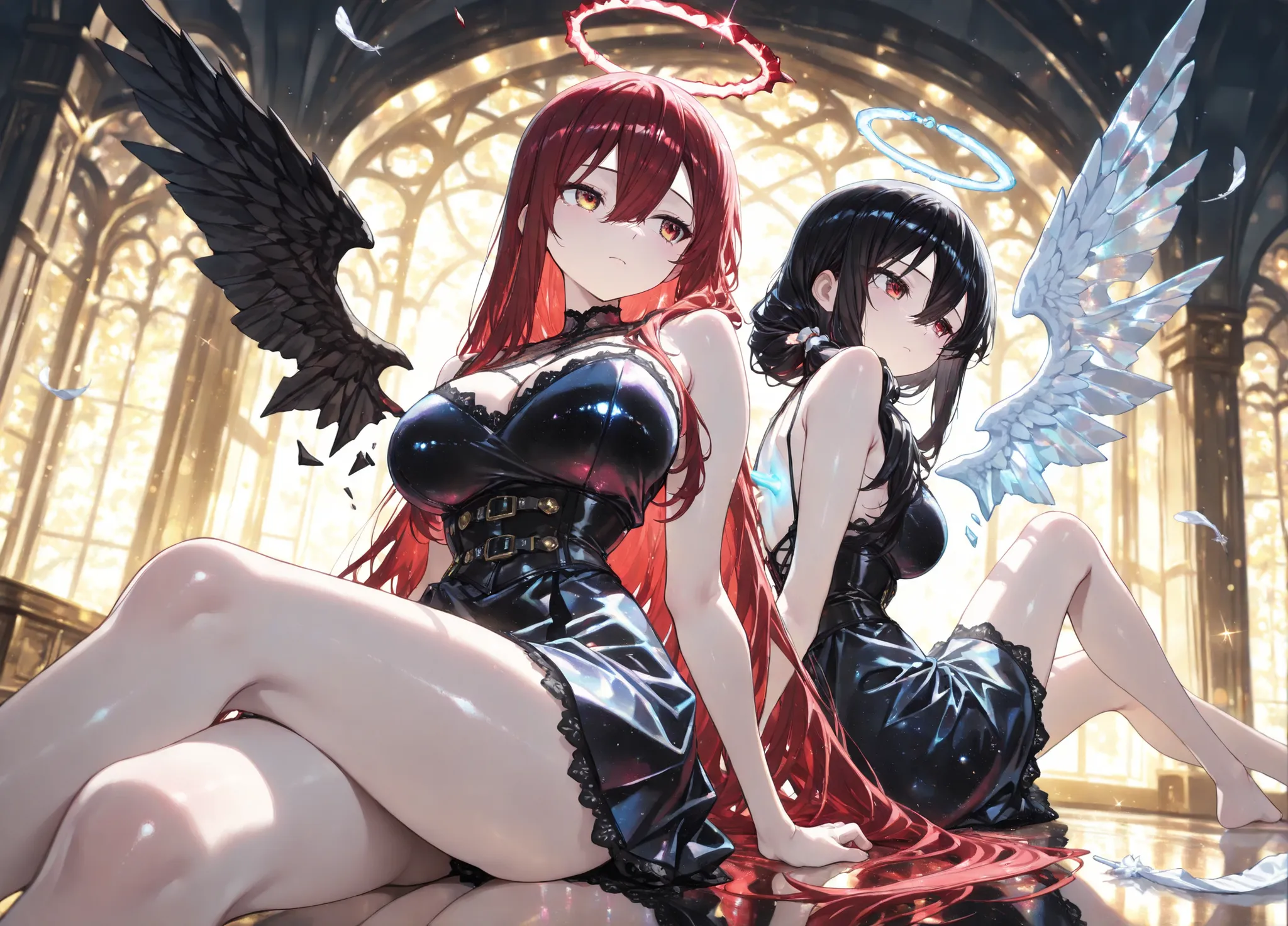 (ningen_mame, quasarcake, yoneyama_mai:0.7), umehara_sei, fuzichoco, , (masterpiece, best quality), amazing quality, very aesthetic, absurdres, highres, HDR, 8K, scenery, depth of field, chiaroscuro, extremely detailed face and eyes, cinematic, profession...