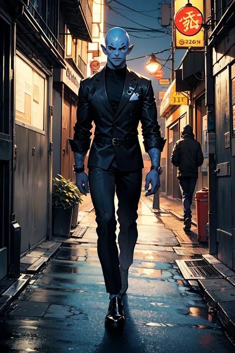 Futuristic Nightwalk 🌃
