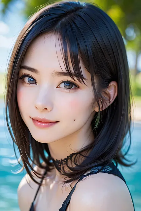 ((nsfw、top quality、best image quality、just one beautiful and cute woman、 A beautiful woman with a very cute golden ratio who boasts overwhelming beauty、The beauty of symmetry、realistically depicts everything in high resolution high definition、God of rich n...