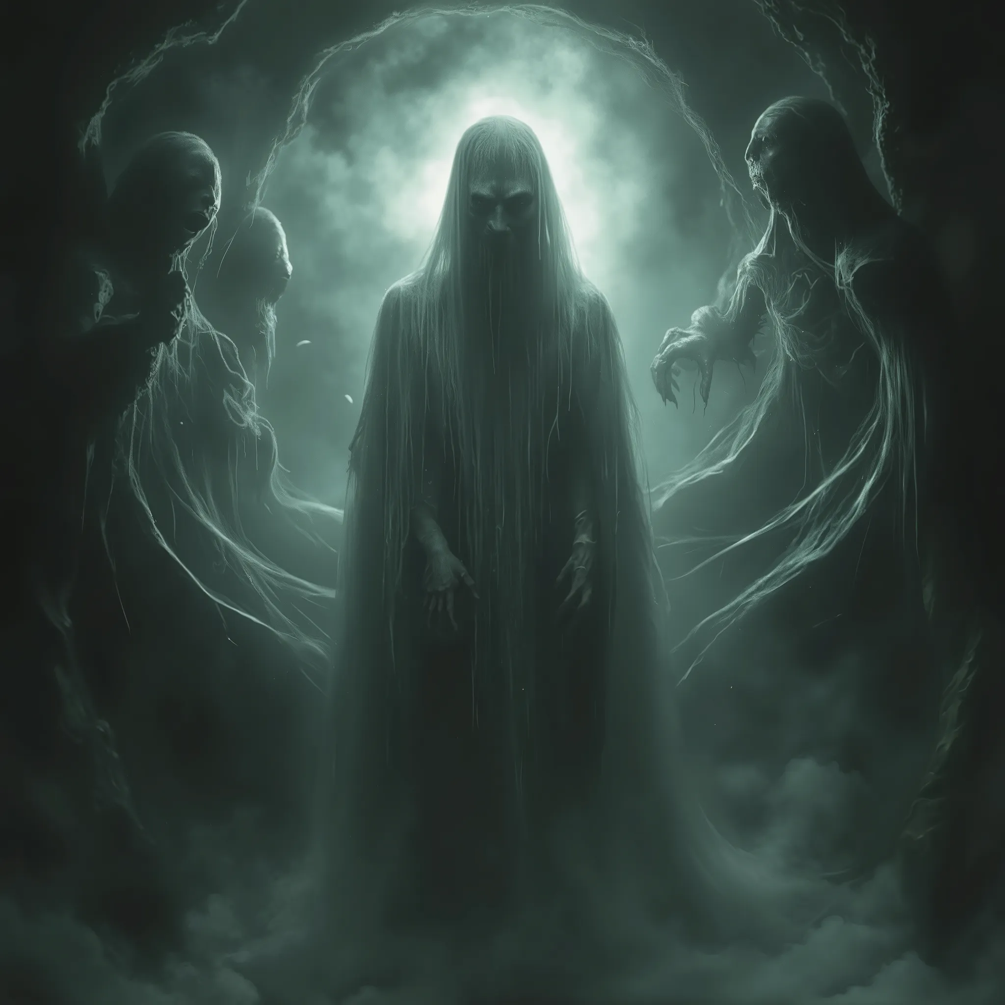 Masked Phantom, creepy, surreal, high detail, masterpiece.
