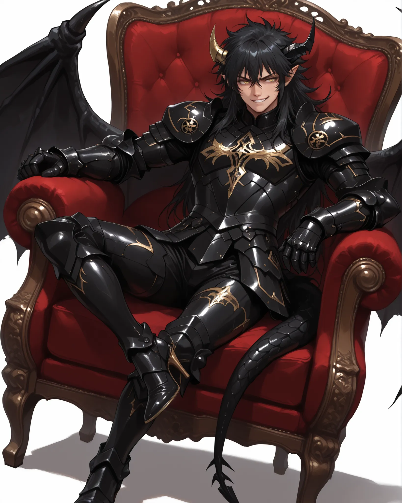 score_9, score_8_up, score_7_up, absurdres, (((128K Ultra High Resolution))), (masterpiece, best quality: 1. 5), (high definition: 1, 4), highres, 8K wallpaper, (excellent graphics: 1. 5), CG, (((Japanese Anime style))), (Black Saint Seiya), (1 male), solo...