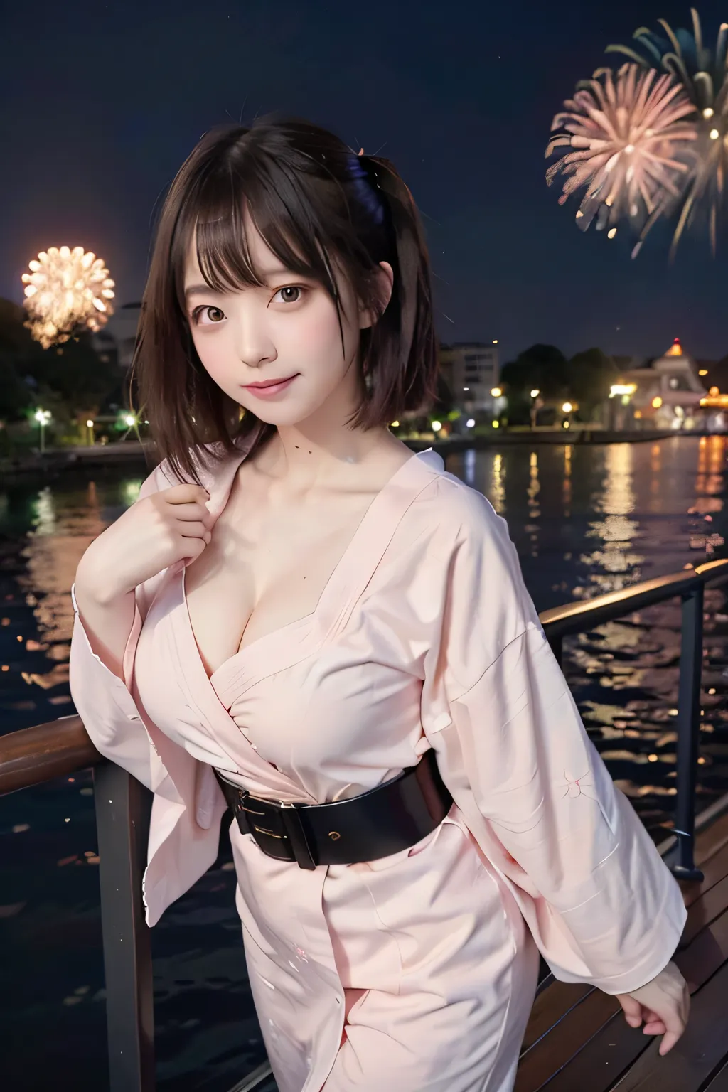 8k, raw photo, best quality, hires, realistic, photorealistic, extremely detailed 8k wallpaper, beautifully detailed eyes, finely detailed face,
 BREAK 
cinematic lighting, bokeh,
 BREAK 
perfectly anatomically correct:1.2,
5 beautiful thin fingers:1.0,
 B...
