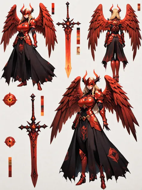🔹悪の女戦士⚔堕天使ルシファー🔥