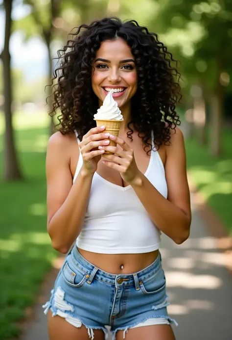 morena de shortinho v1