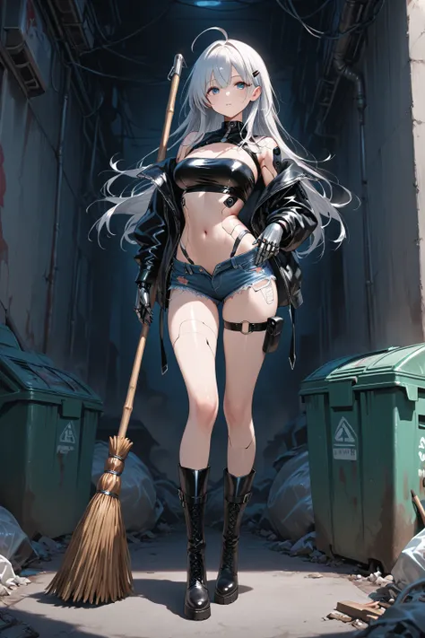 ゴミの管理人の美少女 💕
