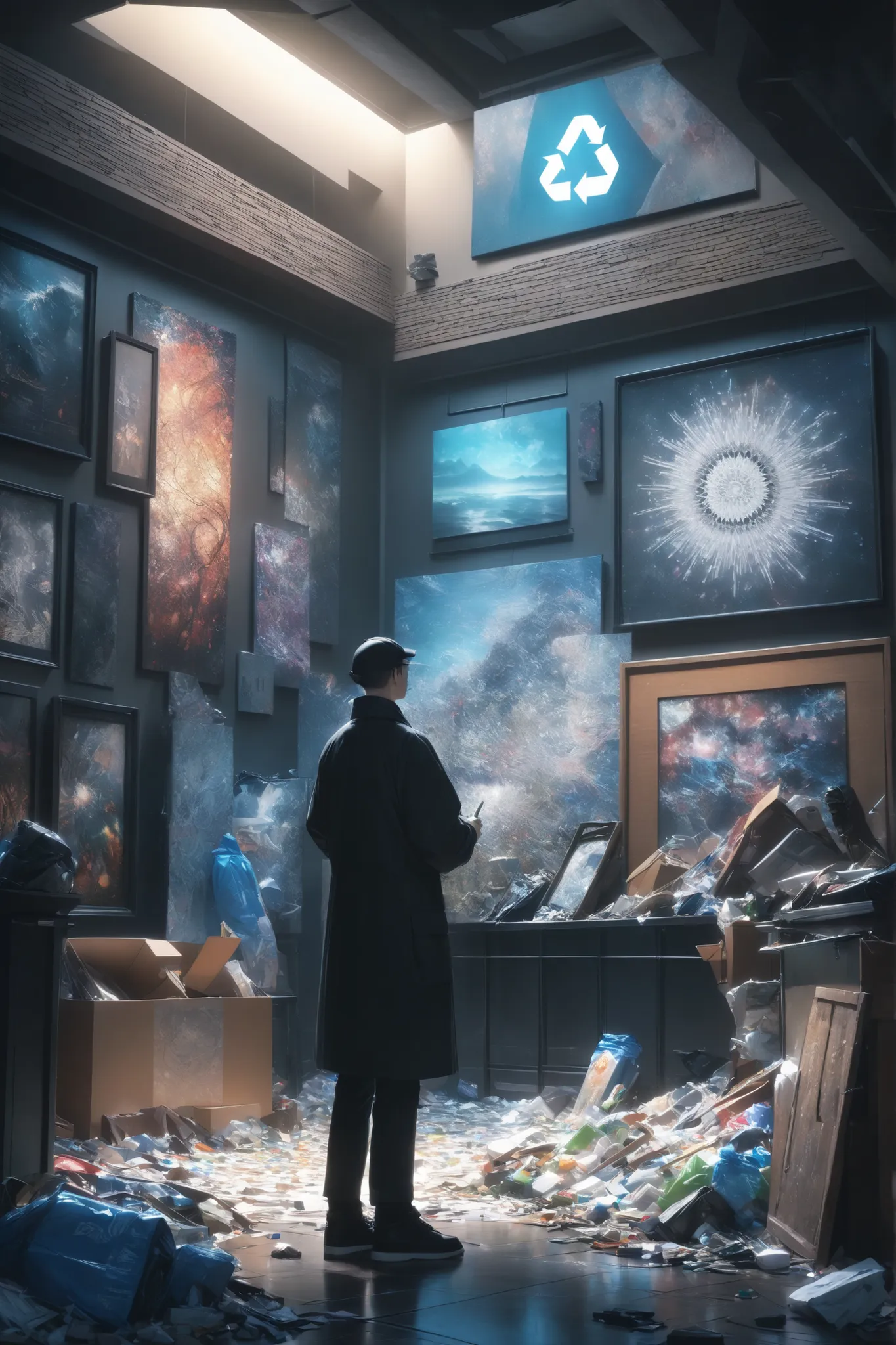 masterpiece,
garbage_zen_garden,
hyperdetailed_trash_objects,
each_with_unique_texture,
but_composed_in_artistic_arrangement,
subtle_beauty_in_chaos,
waste_manager_standing_quietly,
atmospheric_lighting,
ARROW's_contemporary_art_style,
add_garbage_manager,...