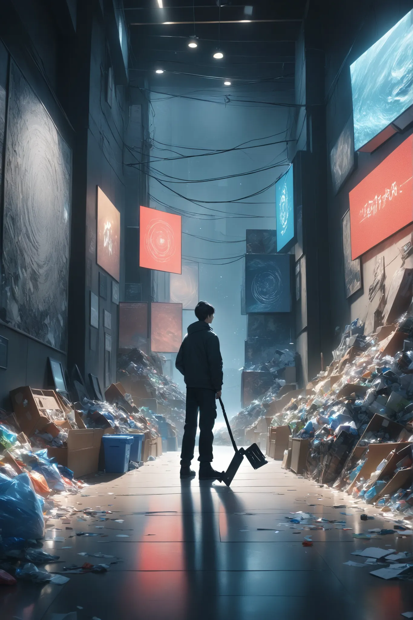 masterpiece,
garbage_zen_garden,
hyperdetailed_trash_objects,
each_with_unique_texture,
but_composed_in_artistic_arrangement,
subtle_beauty_in_chaos,
waste_manager_standing_quietly,
atmospheric_lighting,
ARROW's_contemporary_art_style,
add_garbage_manager,...