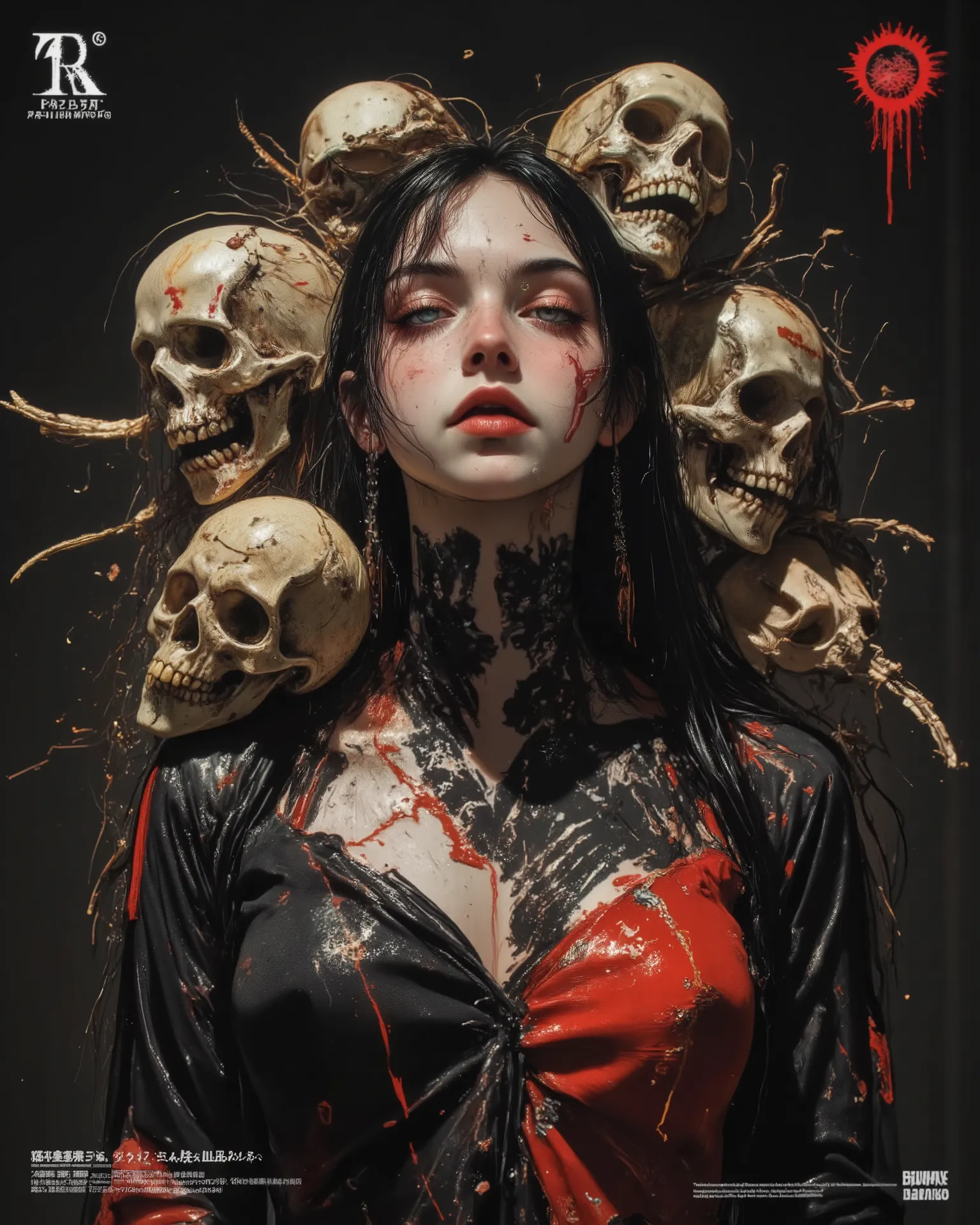 wicked, World of pain and drama and dark and dangerous！、((Dangerous World:1.2)) fashion photograph、portrait,A SINISTER doll made of old cloth and leather abandoned, photorealistic, Later , EXOTIC PREDATORS  ,mejor calidad ,  super fine ,mafia  ,siniestro, ...
