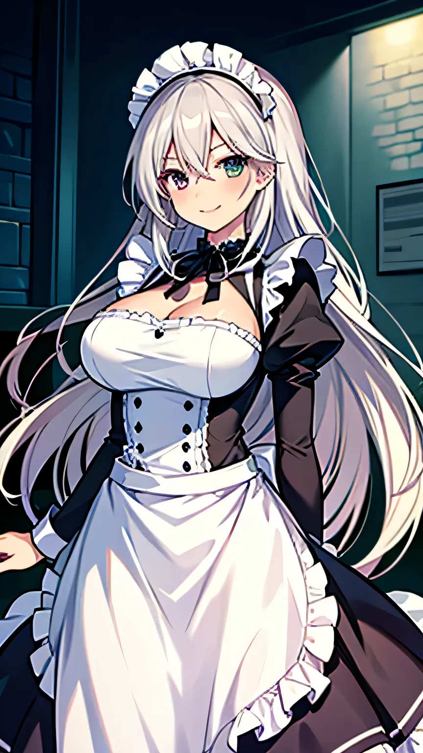 (1girl),(petite), ( oily skin, shiny skin:1.3), ( cowboy shot, from below), ( masterpiece,best quality,high-resolution), ((Anatomically correct number of limbs),(Anatomically correct number of fingers), (Beautiful five fingers)), (Heterochromia, glowing ey...