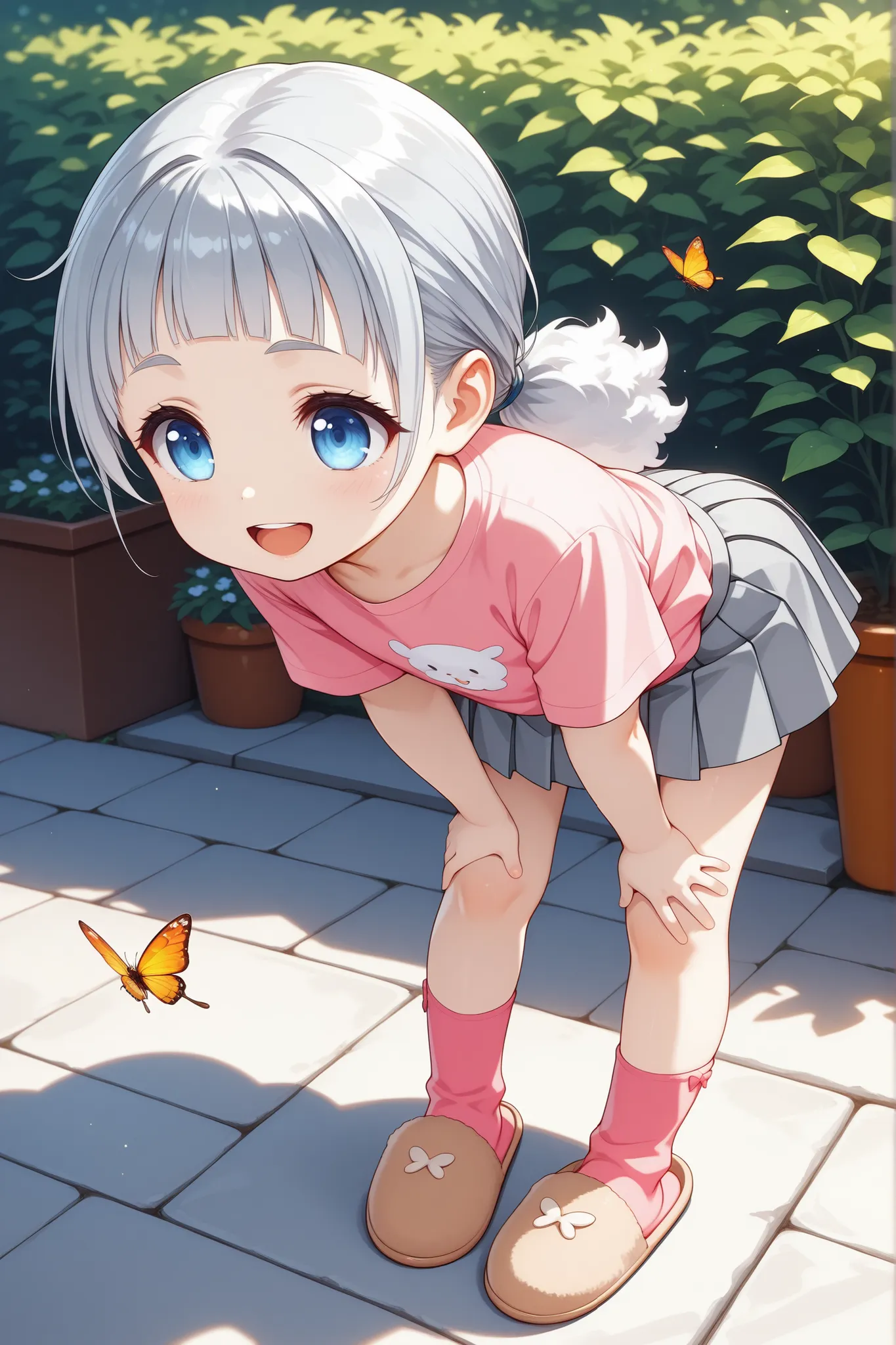 (a high quality digital drawing), (finely detailed), ((perfect anatomy)), (vibrant colors), (clear and sharp lines), 1girl, ((safe for work)), ((child)),

break,
((small round face)), ((detailed and vibrant blue eyes)), ((fair skin)), ((open mouth)),

brea...