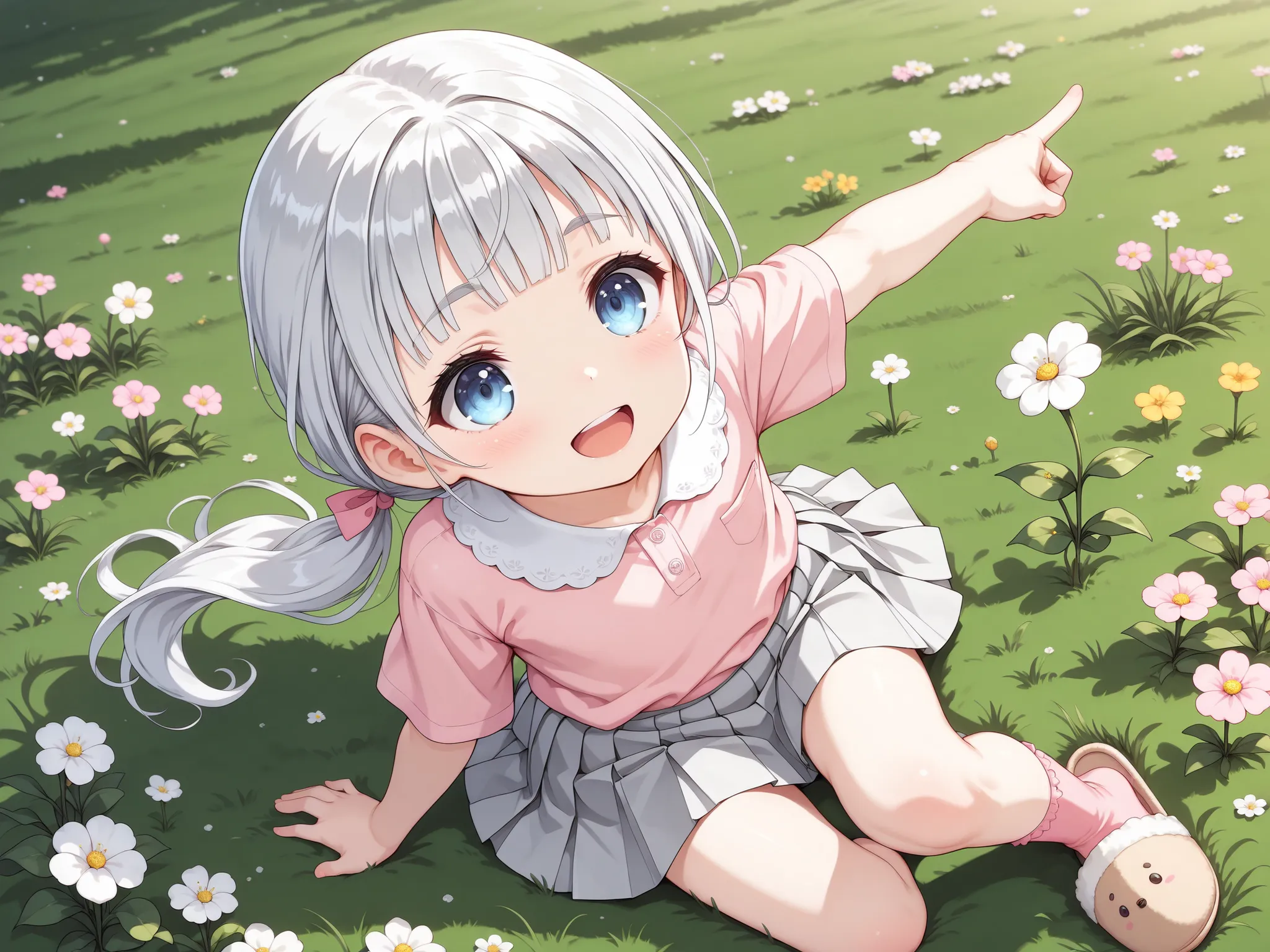 (a high quality digital drawing), (finely detailed), ((perfect anatomy)), (vibrant colors), (clear and sharp lines), 1girl, ((safe for work)), ((child)),

break,
((small round face)), ((detailed and vibrant blue eyes)), (light in eyes), ((fair skin)), ((op...