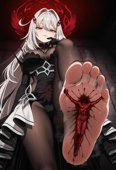 ((masterpiece, top quality, high resolution)), ((Highly Detailed CG Unified 8K Wallpaper)), (Huge Amazing Goddess Shots, Extremely Hot and Sexy, breathtakingly beautiful, perfect ratio down to a lot, beautiful body, slim body beauty :1.1), Ronova GI, ((((...