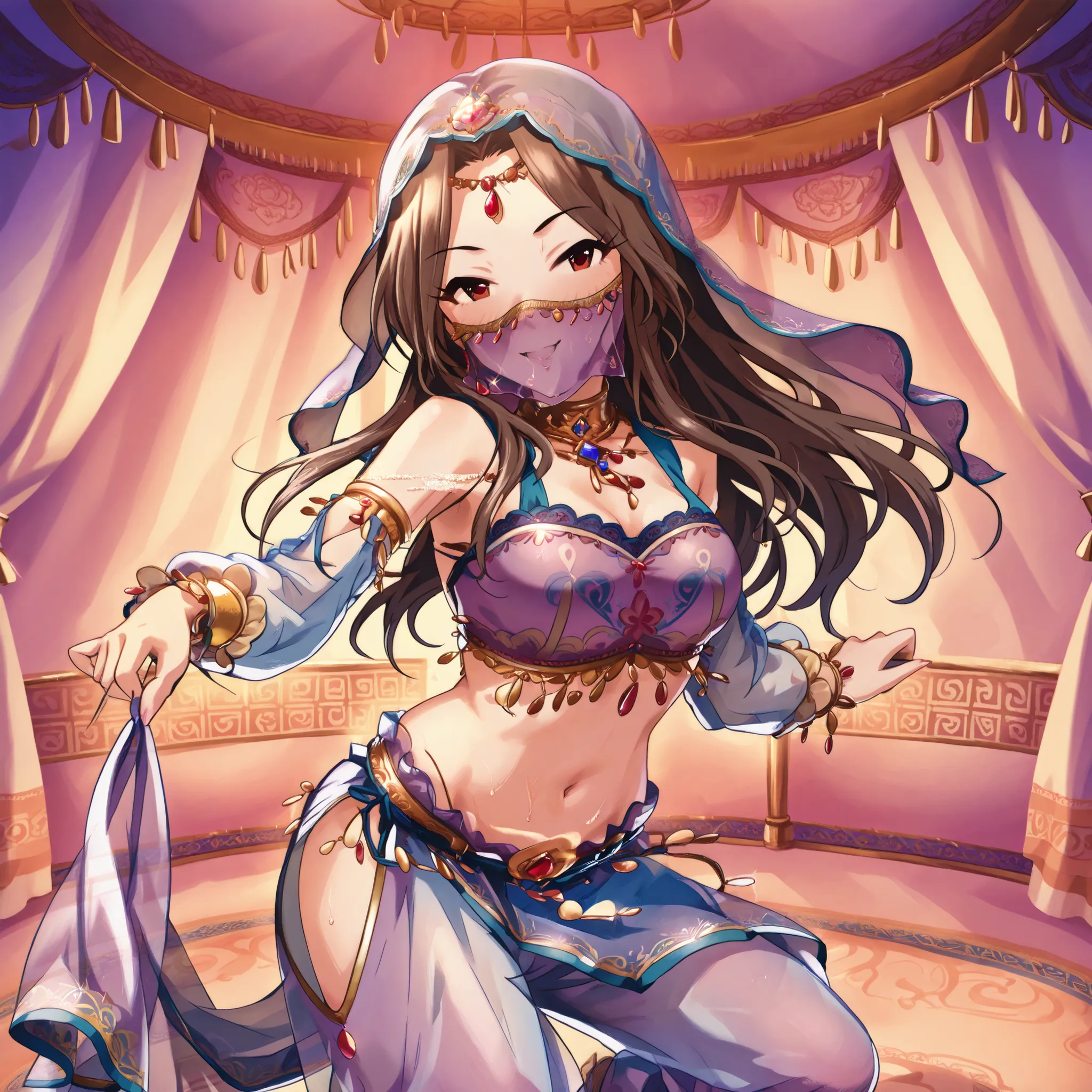 1girl:1 . 5) , (Seul:1 . 5) , score_9 , score_8_haut , score_7_haut , source_anime , Official work  , ultra-detailed , masterpiece , best quality , high res , beaux yeux , detailed eyes , Detailed Face , beautiful detailed eyes , Idolm@ster, Komuro Chinami...