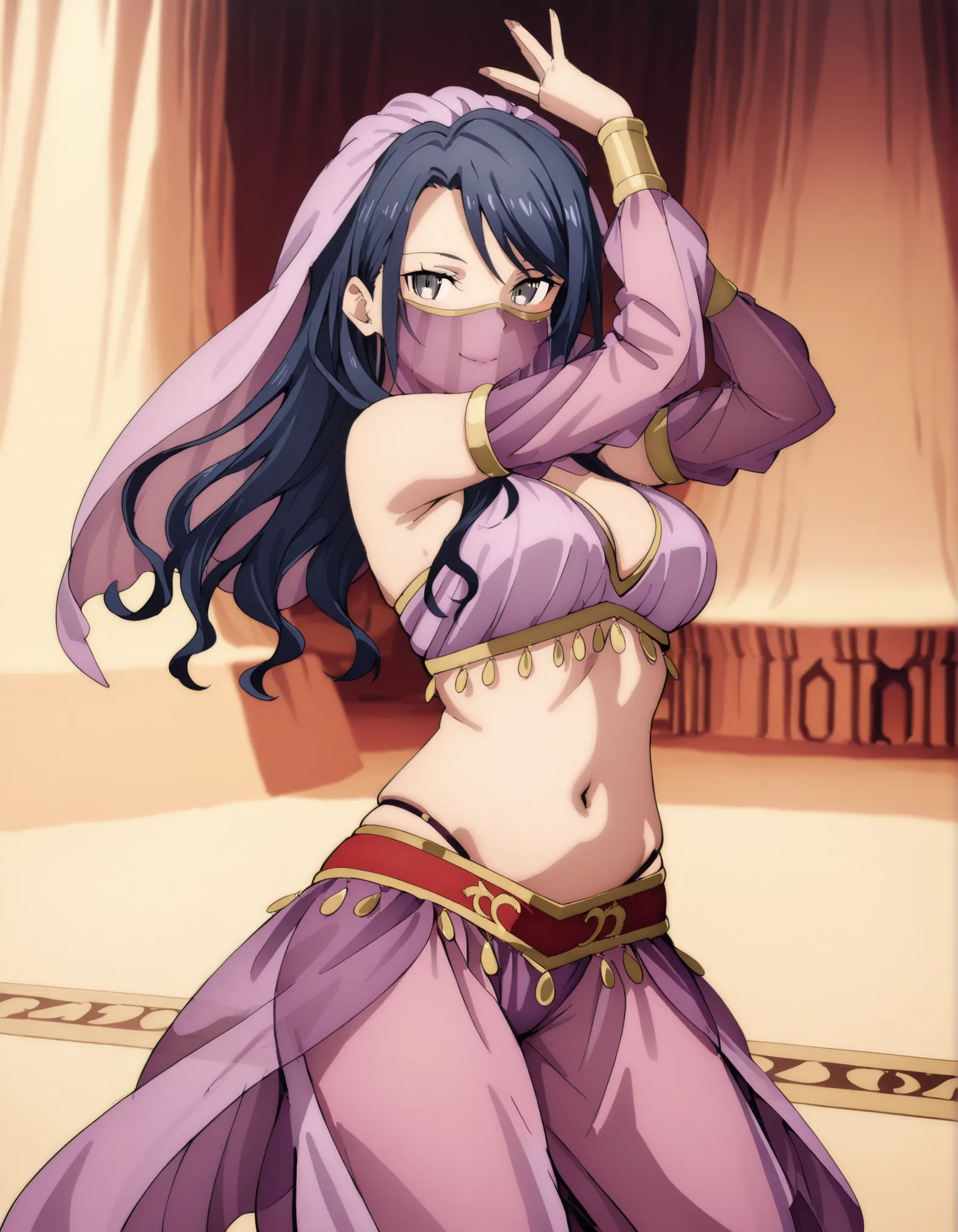 Lipia Zancale, dancer,belly dance attire , belly dancing,mouth veil, veil, desert palace , dancing, smile,harem skirt, harem pants, belly dancing, harem veil,dancing with veils,seductive pose