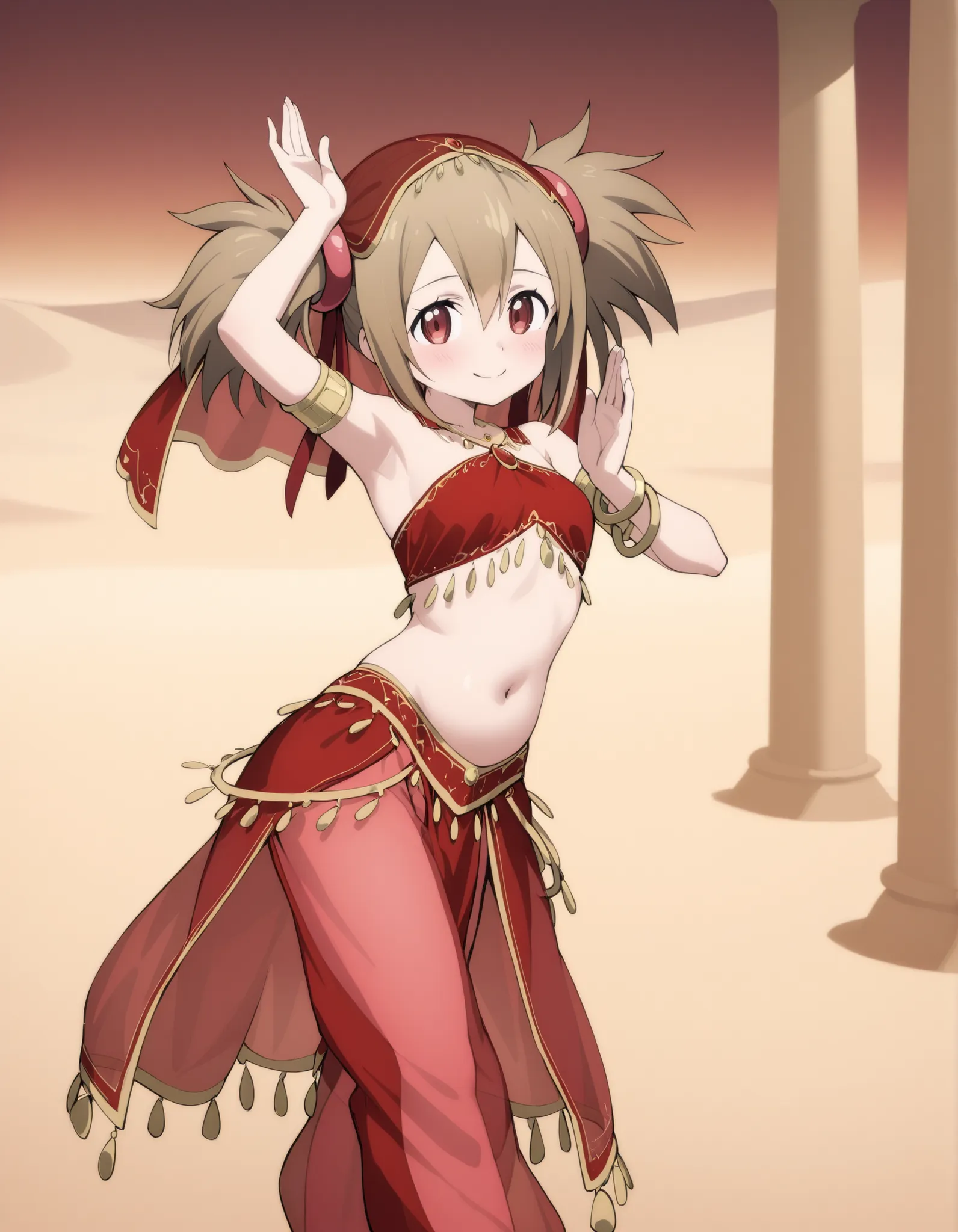 Silica, dancer,belly dance attire , belly dancing, veil, armlet, desert palace , dancing, smile,harem skirt, harem pants, belly dancing, harem veil,dancing with veils