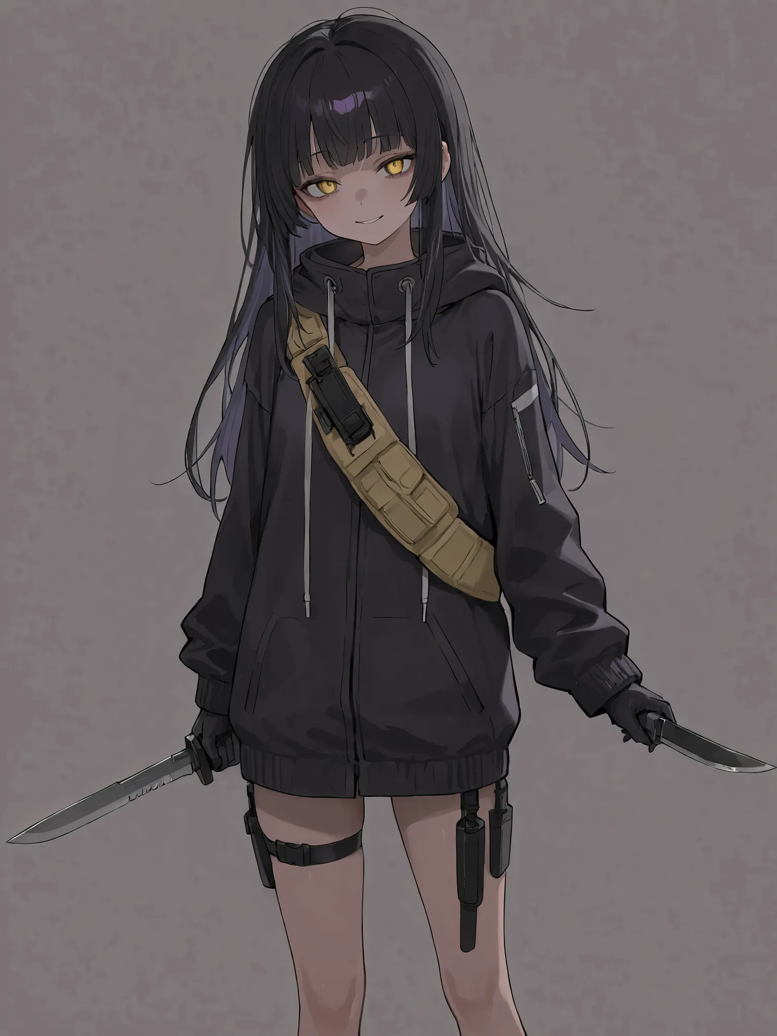 dark atmosphere、survival knife、Bad Smile、Togahimiko、Toga-chan 、