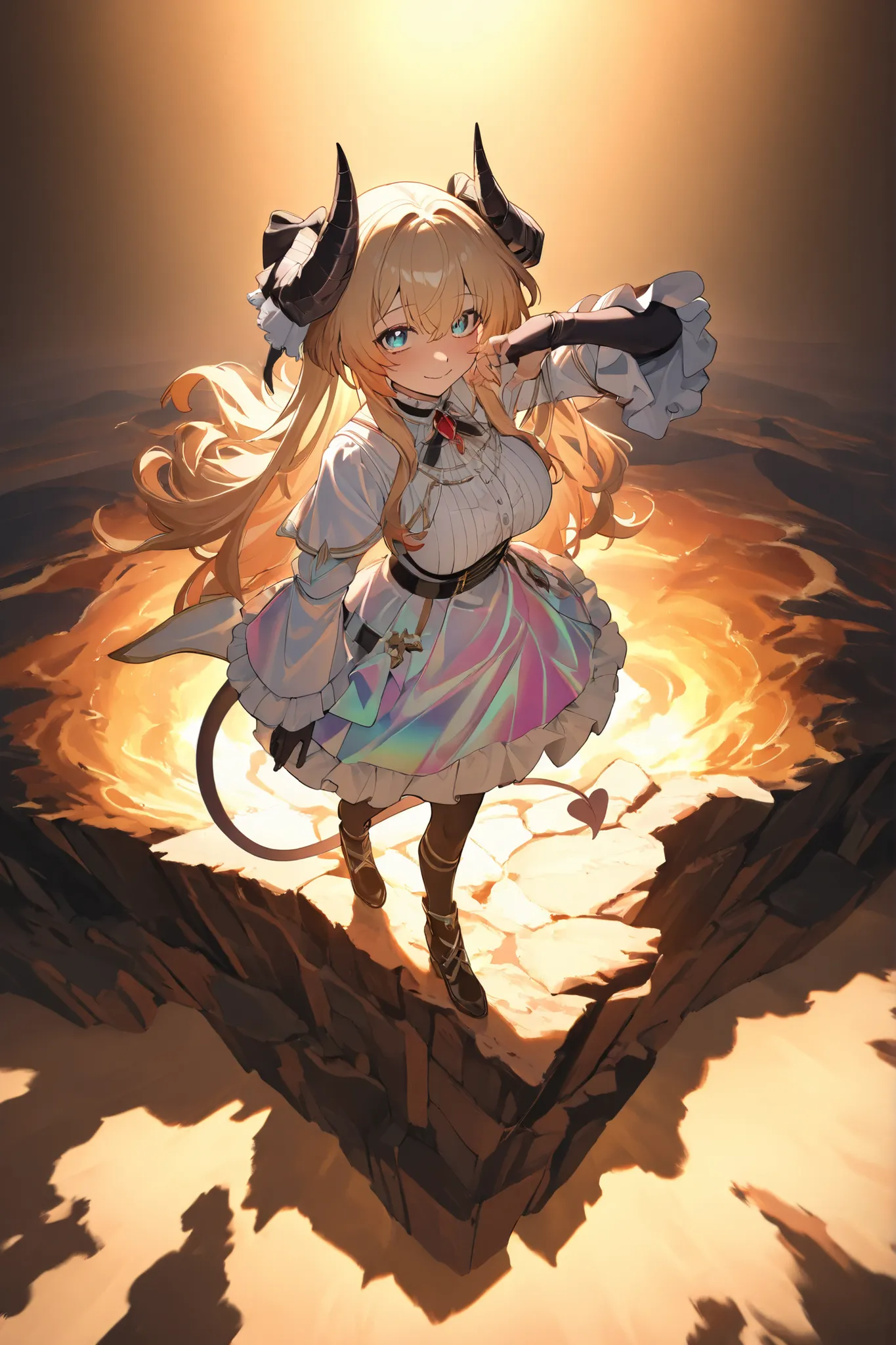 (masterpiece, detailed:1.2), Demonic Summoning, 1gilr, devil girl, demon girl, frontal horns, full body, sendo sumonada de um selo do livro necronomicon, (efeitos raros), (detalhes extremamente chamativos), esta saindo como se fluisse do selo, {Extremely d...