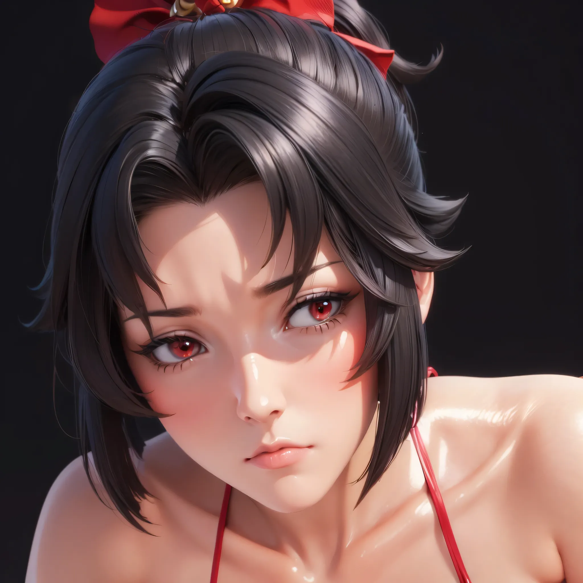 highres,best quality at best,masterpiece,quality,best quality,delicate facial features,look at the audience,there is light in the eyes,WZRYyunyingYP,(masterpiece),(best quality),masterwork,semrealistic,realistic,mature female,wide hips,fair_skin,shiny_skin...