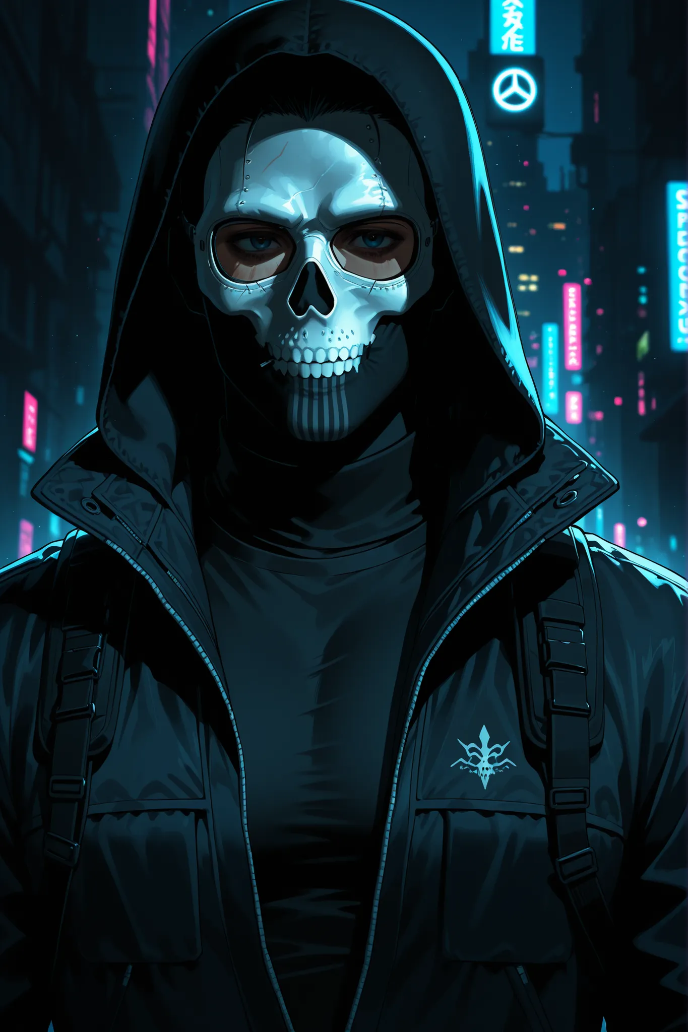 cyberpunk,is struck by near-future、 Modern Warfare 、Action、is cool、