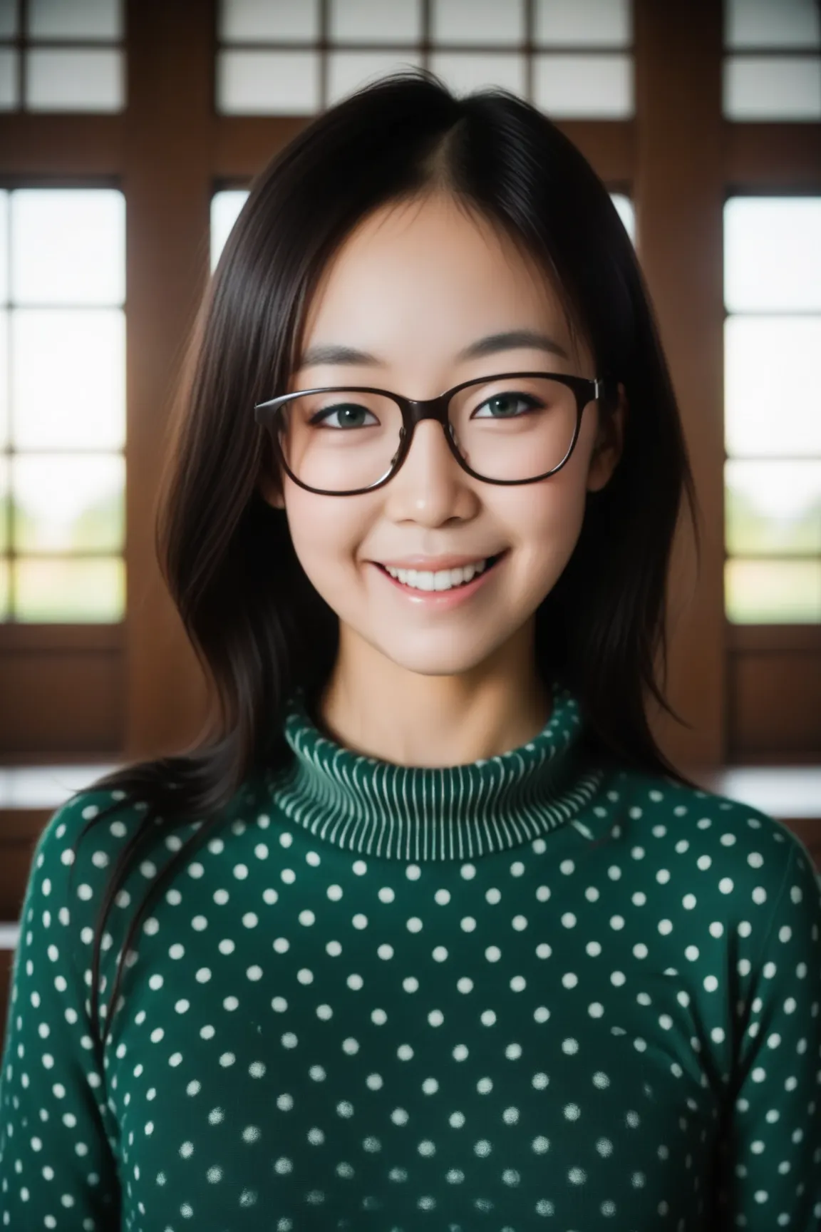 Japanese Glasses Girl BB SDXL Realistic 111