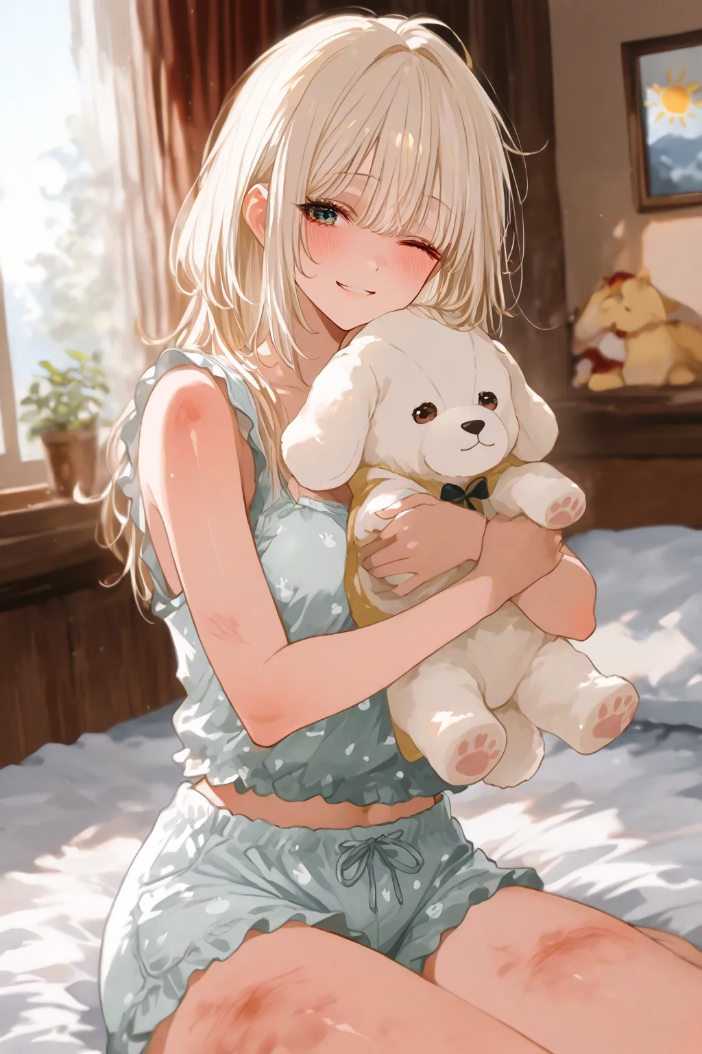 What's more lovely than seeing a cute smile in the morning?
