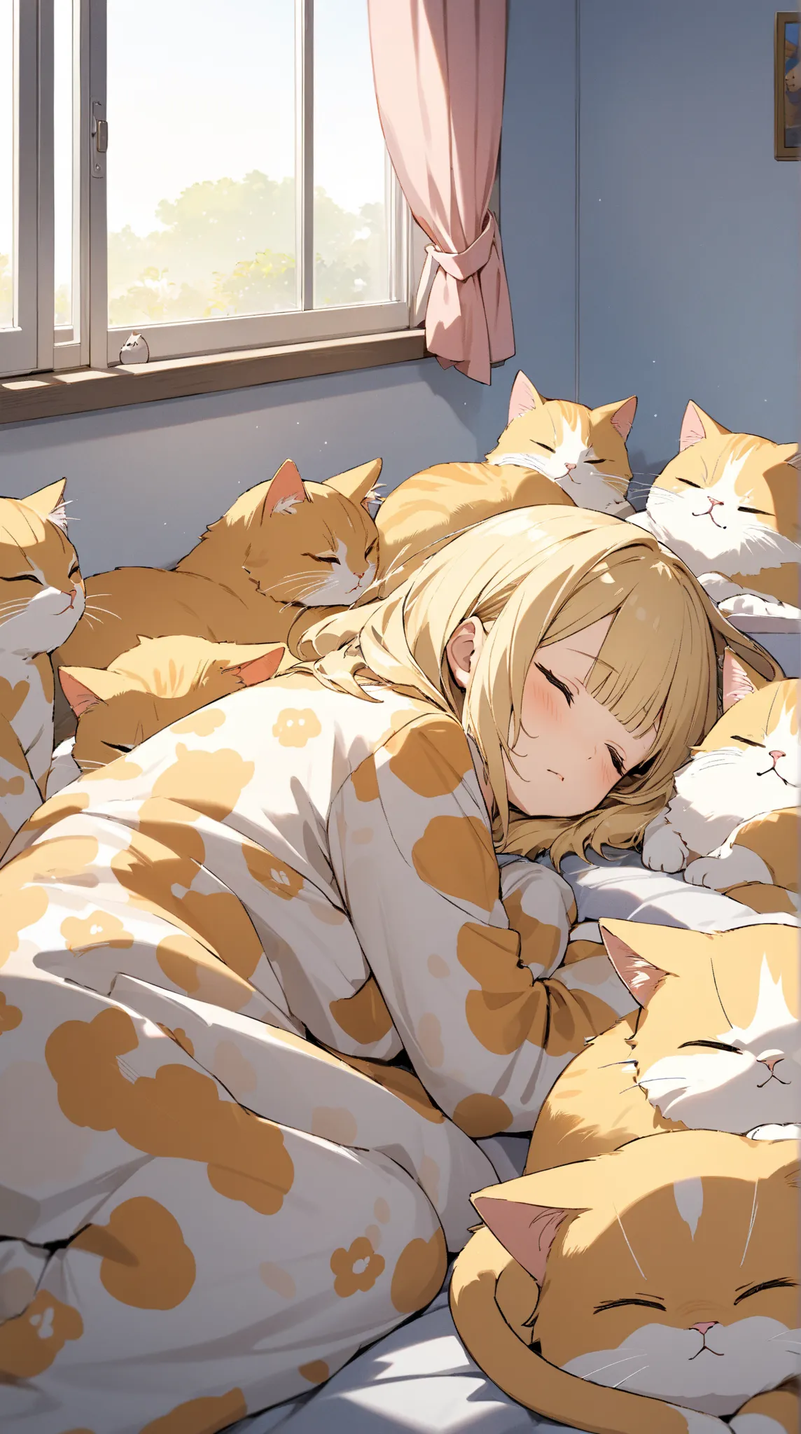 猫と眠る