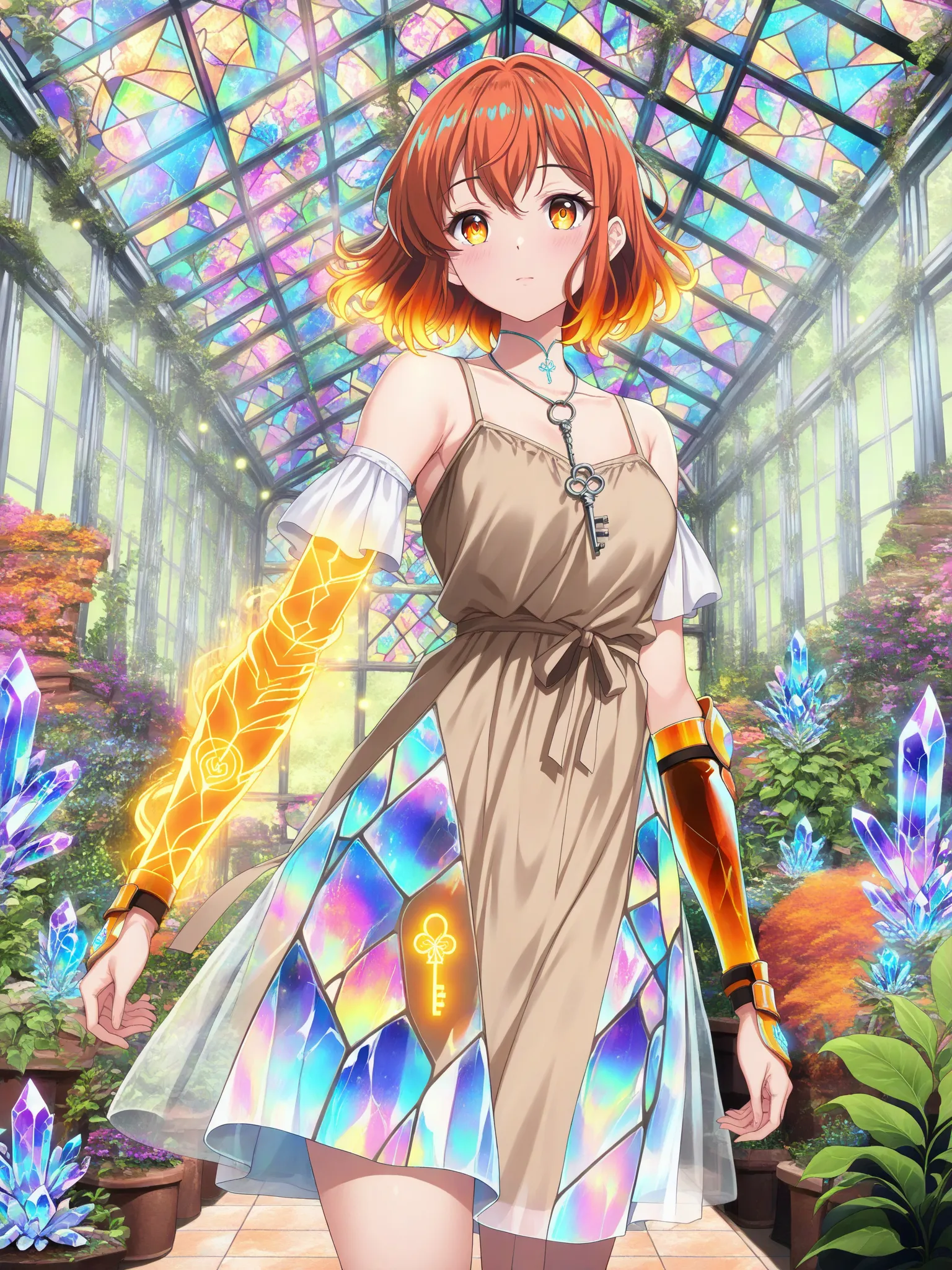 赛博琉璃神祇 LoRA (CyberGlaze Pantheon LoRA)