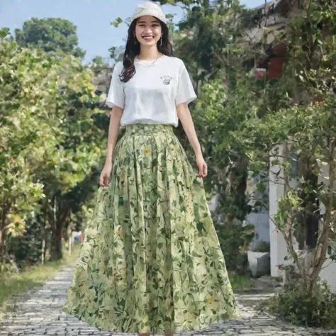 Long skirt for summer v1.0