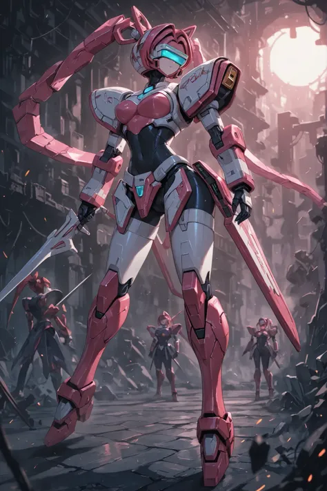 Mecha girl, Cyber girl, linda e sexy, olhos coloridos, Extremely detailed image 