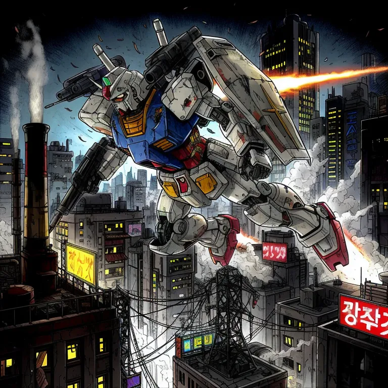 Salto del Mecha Futuristico! ????